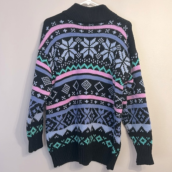 Vintage Palm Springs Yacht Club Turtleneck Sweater - Medium - Picture 1 of 4